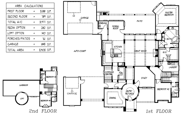 Towne Lake Home Floor Plan