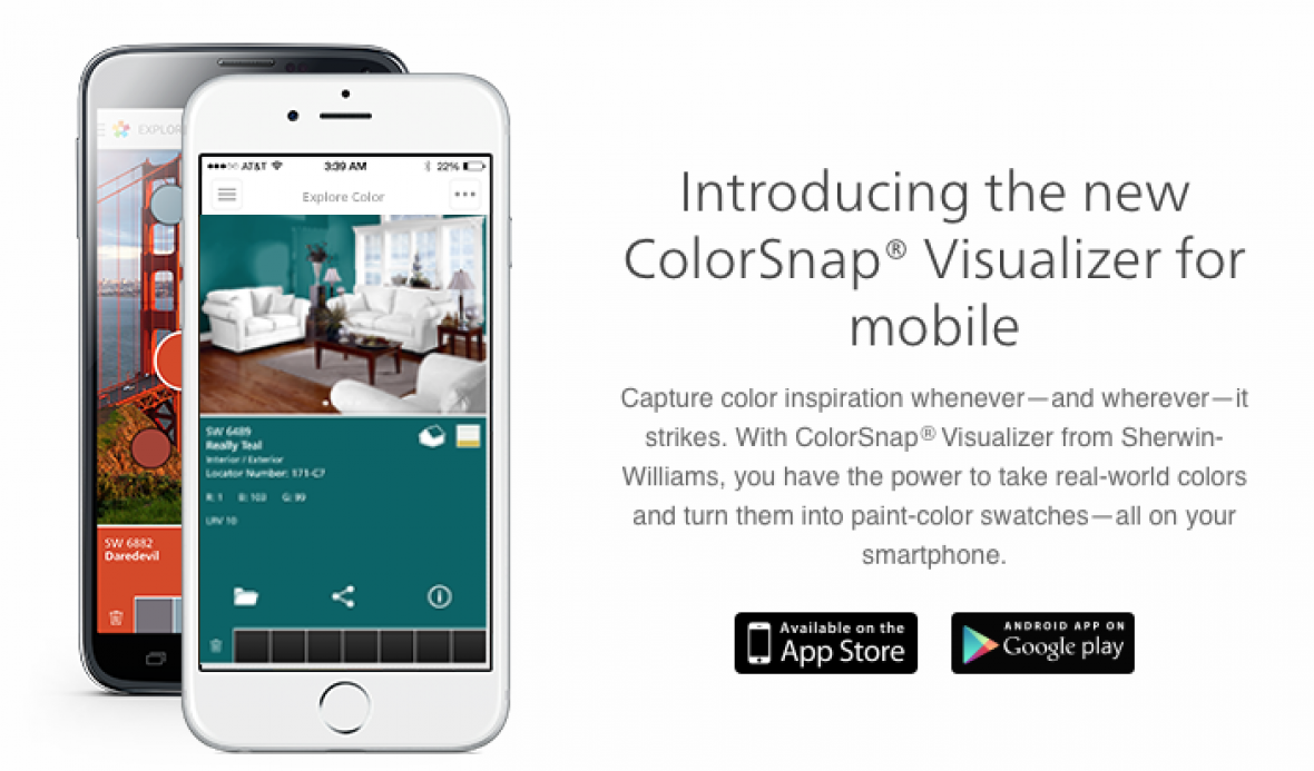 sherwin williams colorsnap app