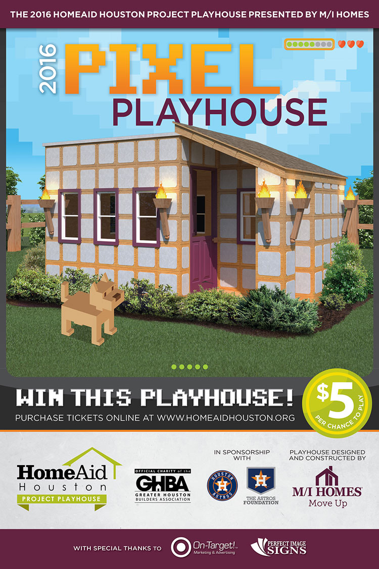 HomeAid Houston Project Playhouse Morning Star Builders