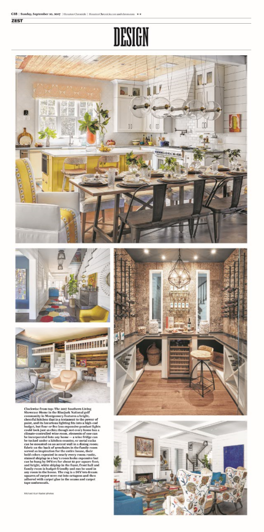 Southern Living in Houston Chronicle